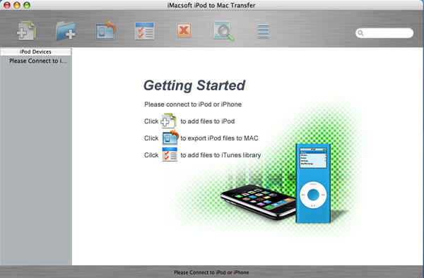 Transfer iPod content to Mac computers