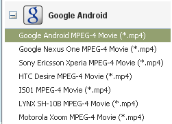 Samsung Video Converter, video to Samsung Galaxy Tab 10.1