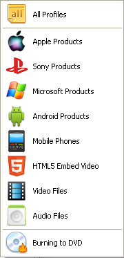 Choose profile