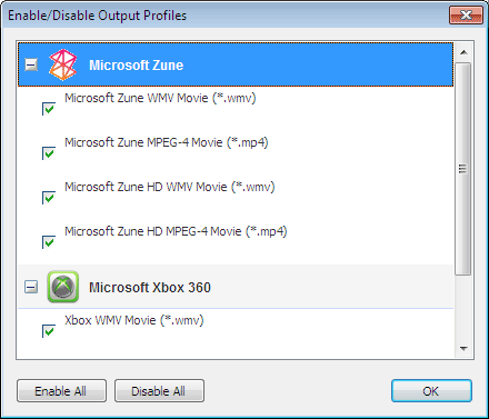 manage profile