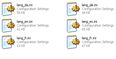 Open the lang sub-folder