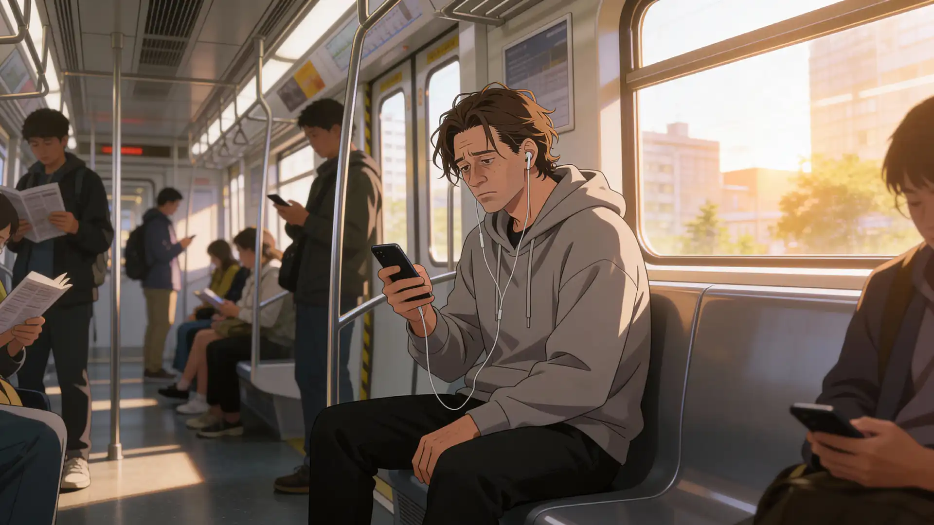 cinematic anime style