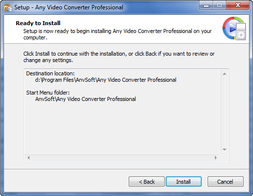Welcome to Any Video Converter Professional