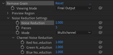 remove video noise with after effects