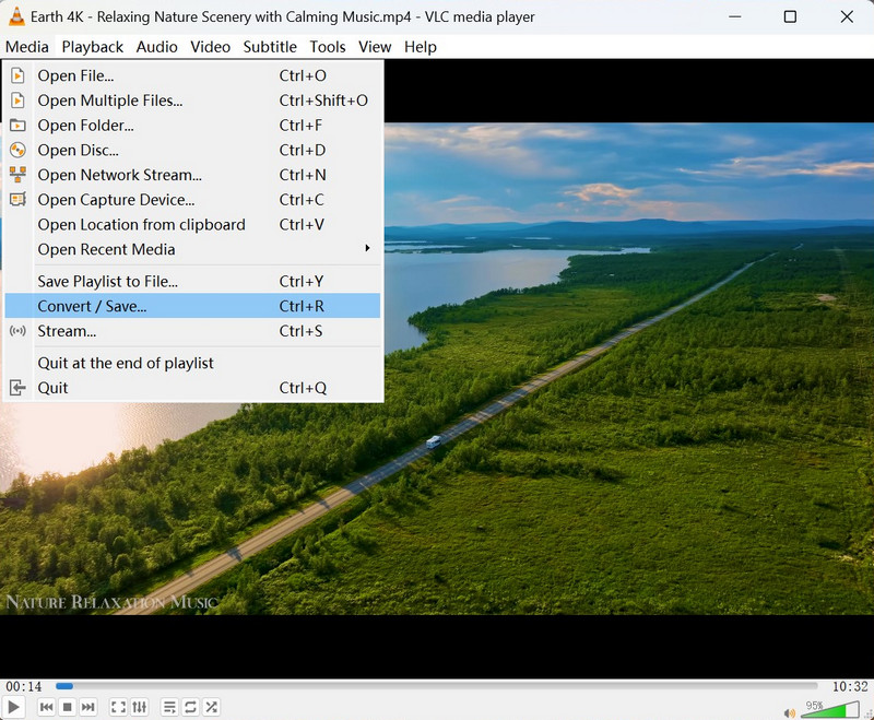 convert 4k to 1080p with vlc