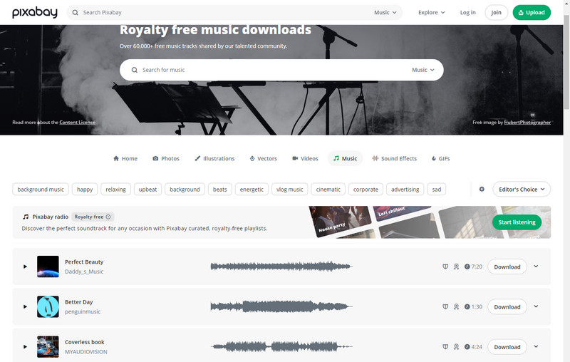 pixabay music