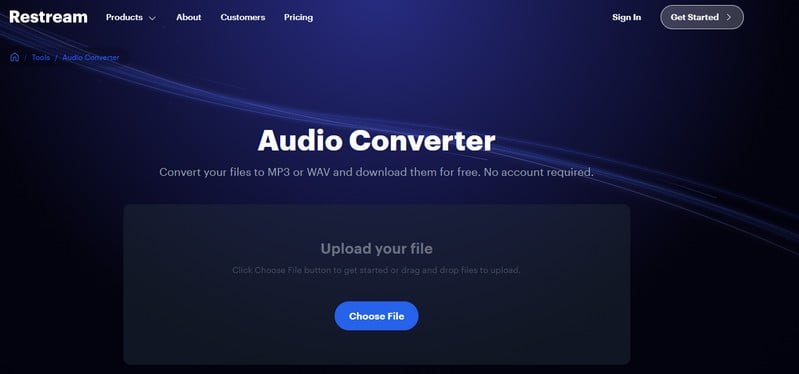 restream audio converter