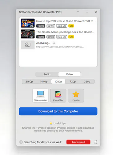 softorino youtube converter