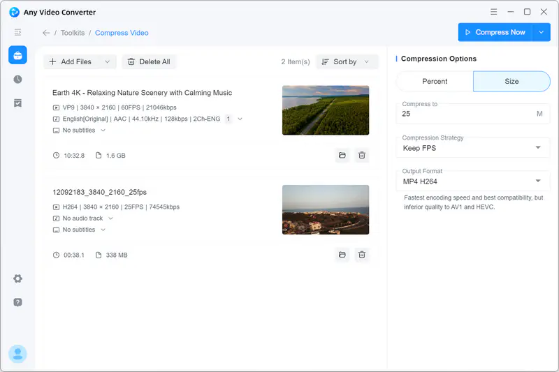 set compression size to 10 mb for discord