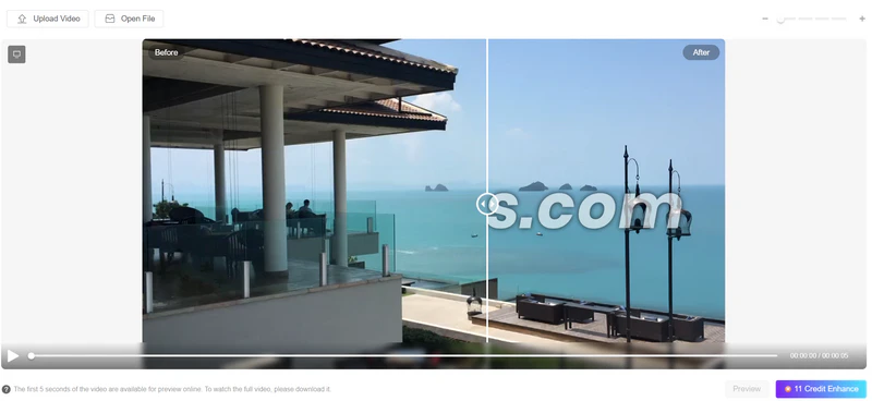 preview and enhance